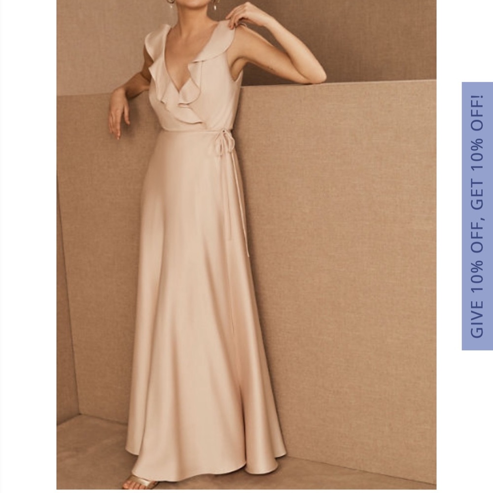 Tansy Satin Charmeuse Maxi Dress